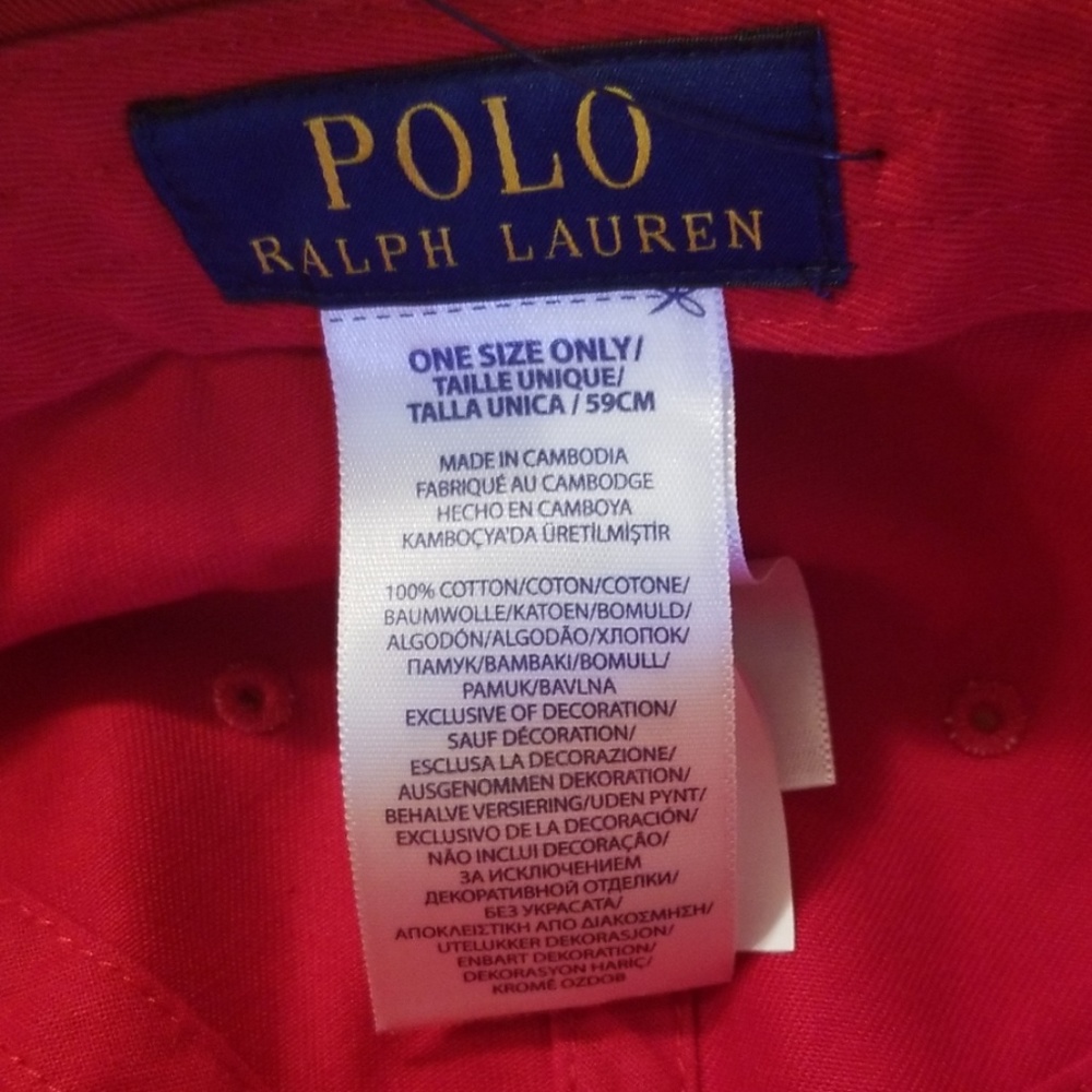 NWT Polo by Ralph Lauren hat. - Picture 5 of 7